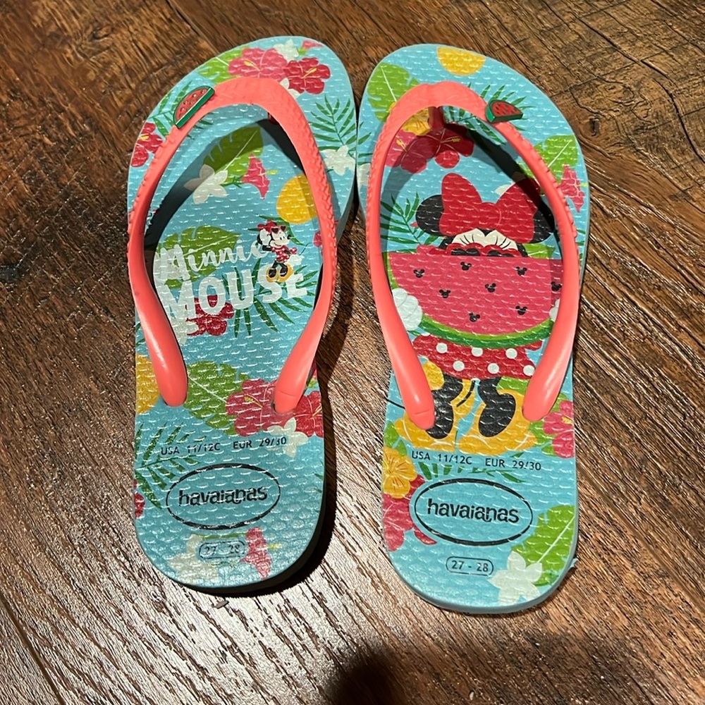 Disney girls Havaianas